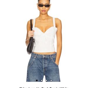 More to Come Chloe Lace Up Tank